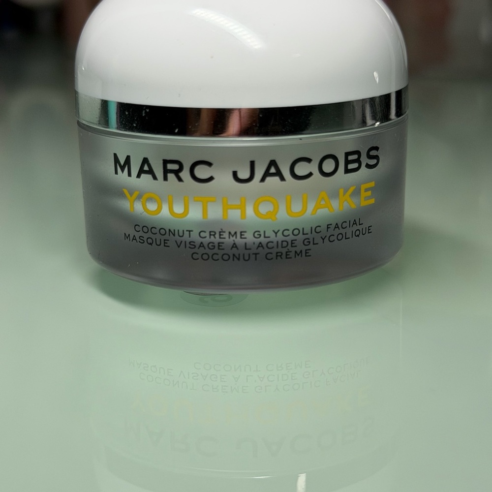 Marc Jacobs Youthquake Coconut Crème Facial Mask - White and Gray 15ML MINI